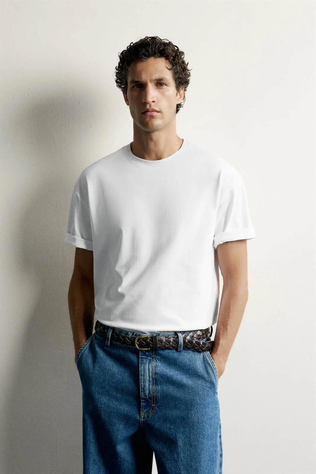 Pack de 3 T-shirts Heavyweight — Algodão Compacto Que Não Fica Transparente Nem Perde a Forma