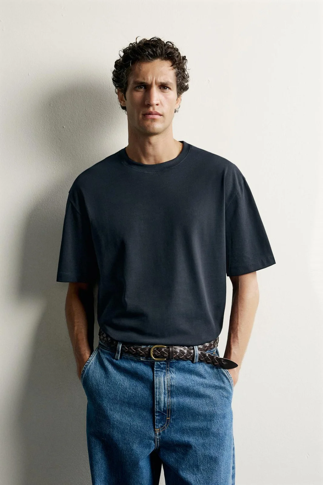 Pack de 3 T-shirts Heavyweight — Algodão Compacto Que Não Fica Transparente Nem Perde a Forma