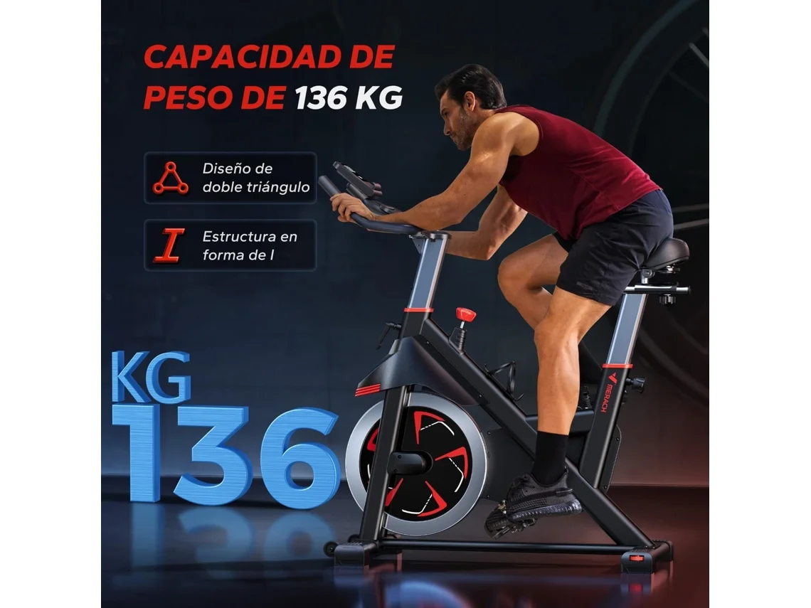 Bicicleta Estática MERACH MR-S38B2 - Promoção de Aniversario