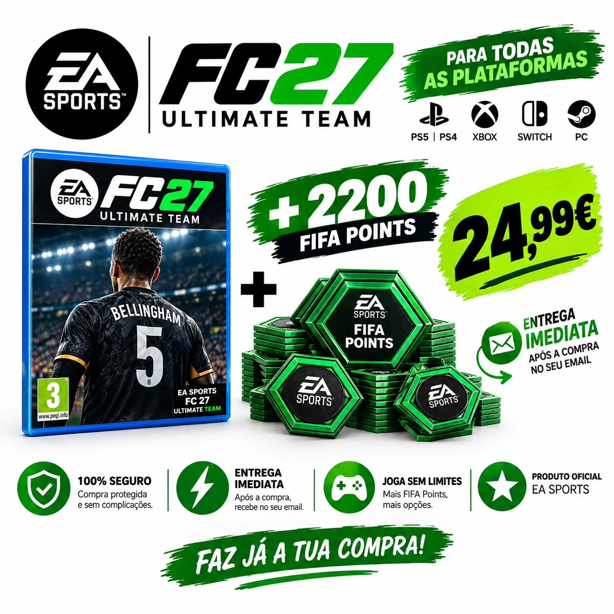 EA Sports FC 27 + 2.200 FC Points