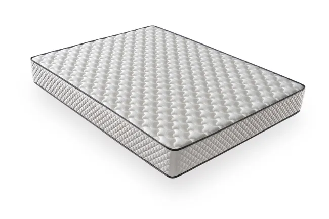 Kit Cama de Casal 140×190 — Estrutura Metálica Silenciosa Com Colchão Viscoelástico de Oferta
