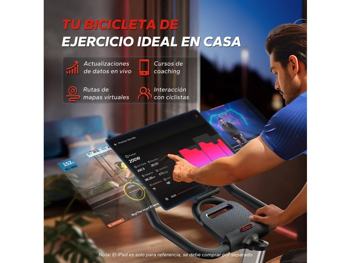 Bicicleta Estática MERACH MR-S38B2 - Promoção de Aniversario
