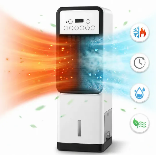Aquecedor e Ventilador Portátil 2 em 1
